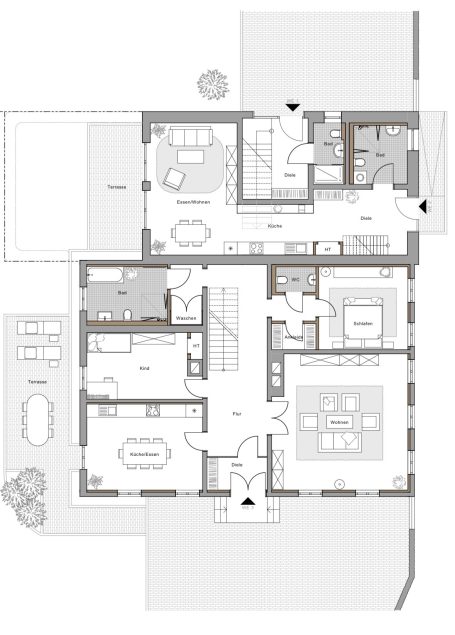 Grundriss Erdgeschoss